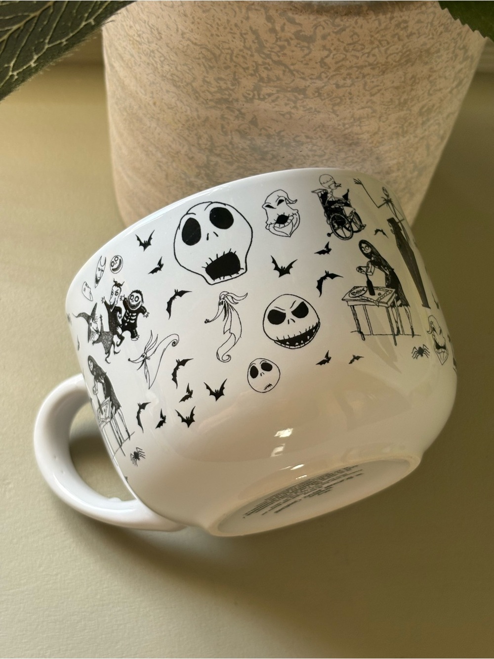 Nightmare Before Christmas Scary Citizens Ceramic Soup Mug